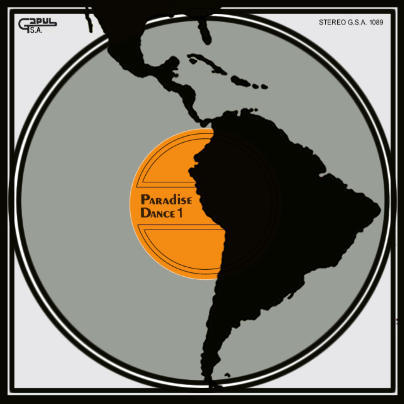 "Portada delantera del disco Paradise Dance vol.1 bolichero argentino"