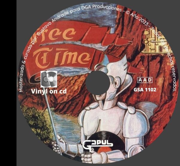 "cd del álbum Free Time de la discografía Gapul, clásico bolichero argentino"