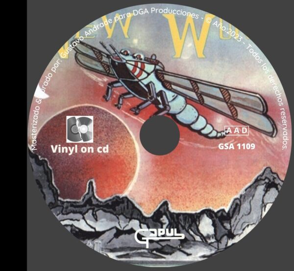 "Cd del álbum New World de la discografía Gapul, clásico bolichero argentino"