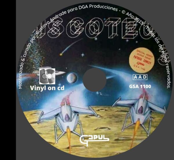 "Portada cd del disco Discotech vol.3 bolichero argentino"