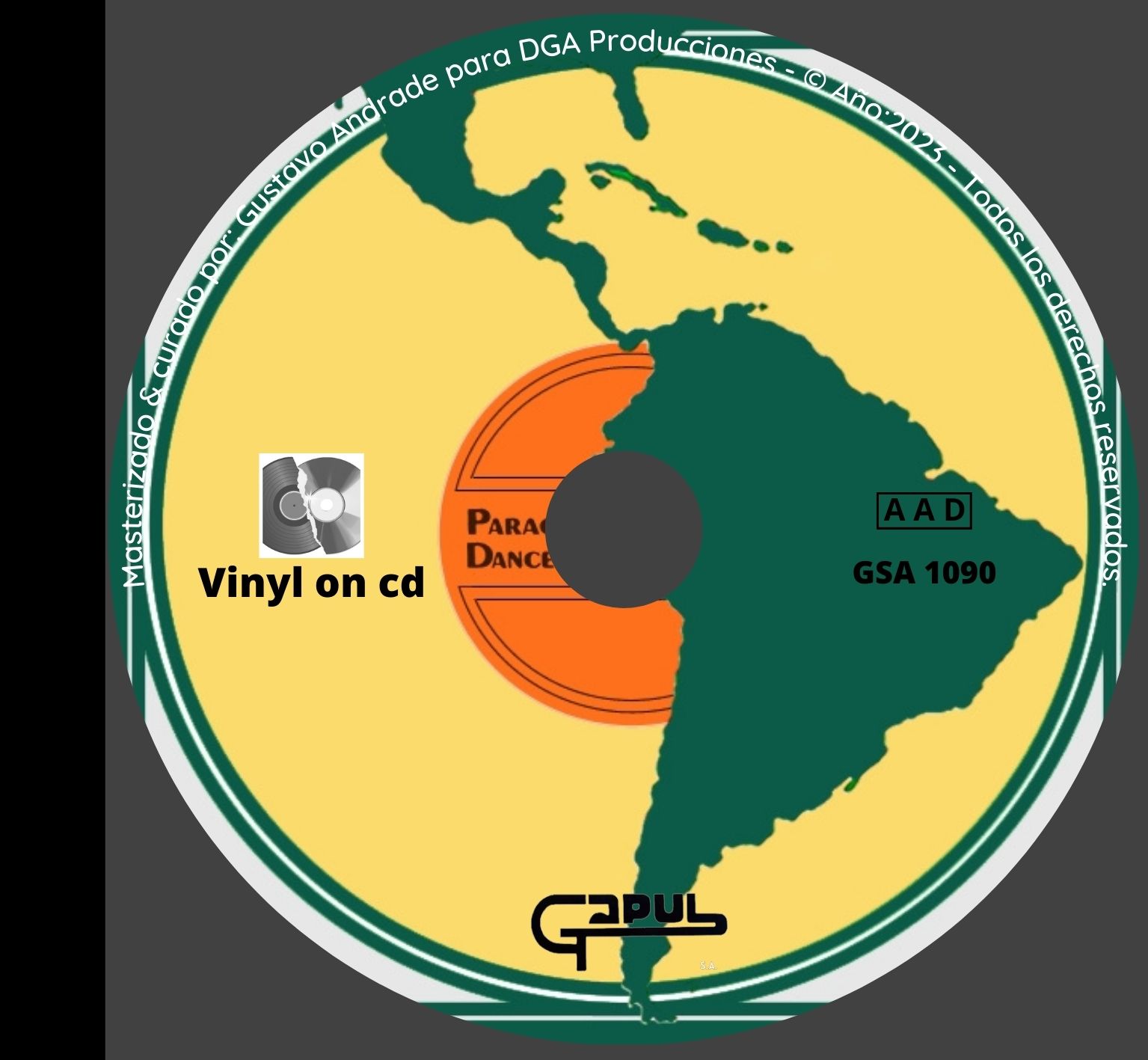 "Portada cd del disco Paradise Dance vol.2 bolichero argentino"