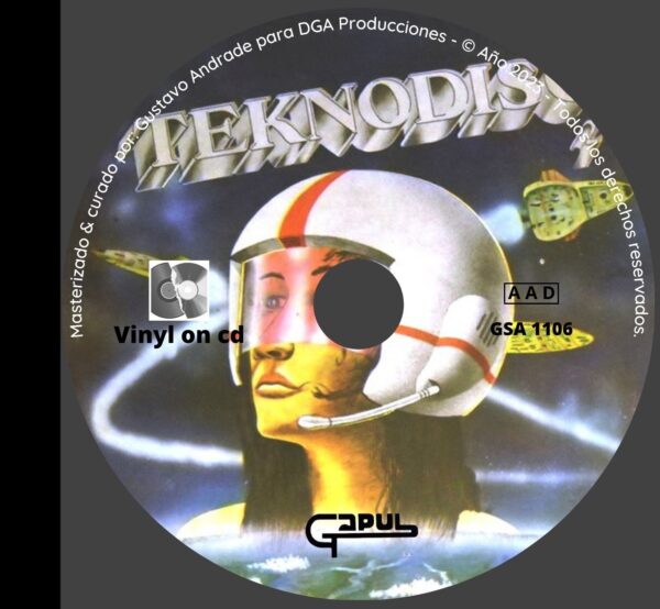 "Portada cd del disco Teknodisc vol.2 bolichero argentino"