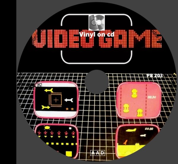 "Portada cd del disco Video Game bolichero argentino"