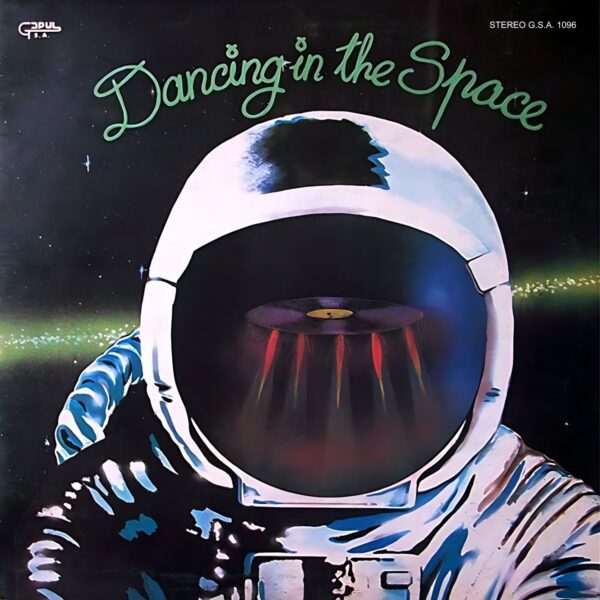"Portada delantera del disco Dancing in the space vol.1 bolichero argentino"