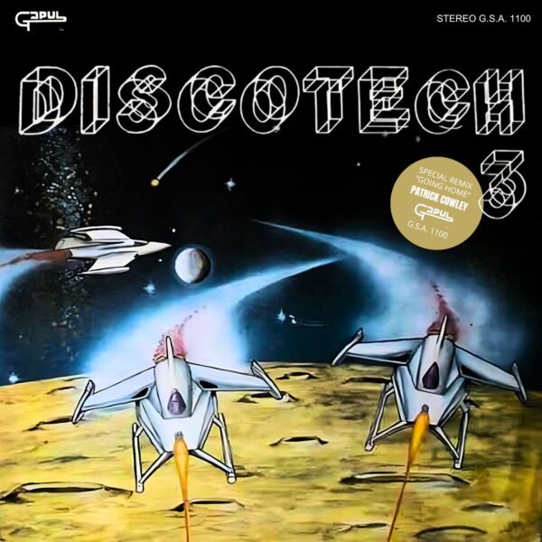 "Portada delantera del disco Discotech vol.3 bolichero argentino"