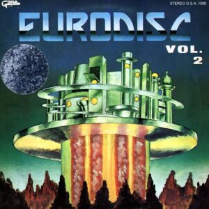 "Portada delantera del disco Eurodisc vol.2 bolichero argentino"