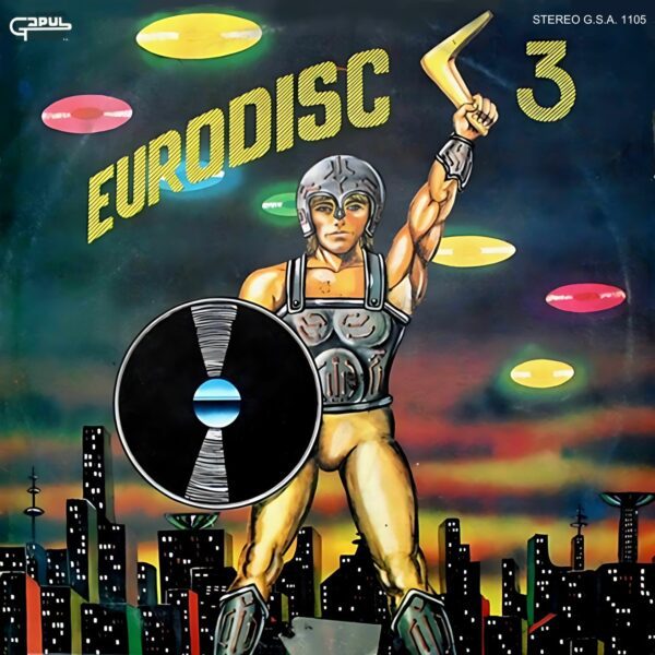 "Portada delantera del disco Eurodisc vol.3 bolichero argentino"