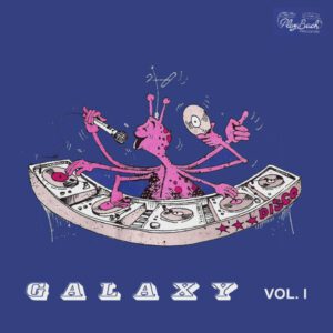 "Portada delantera del disco Galaxy bolichero argentino"