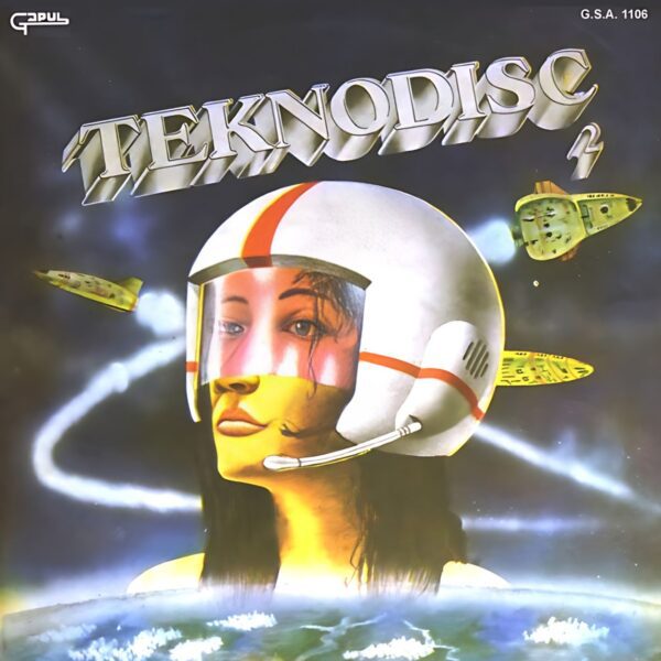 "Portada delantera del disco Teknodisc vol.2 bolichero argentino"