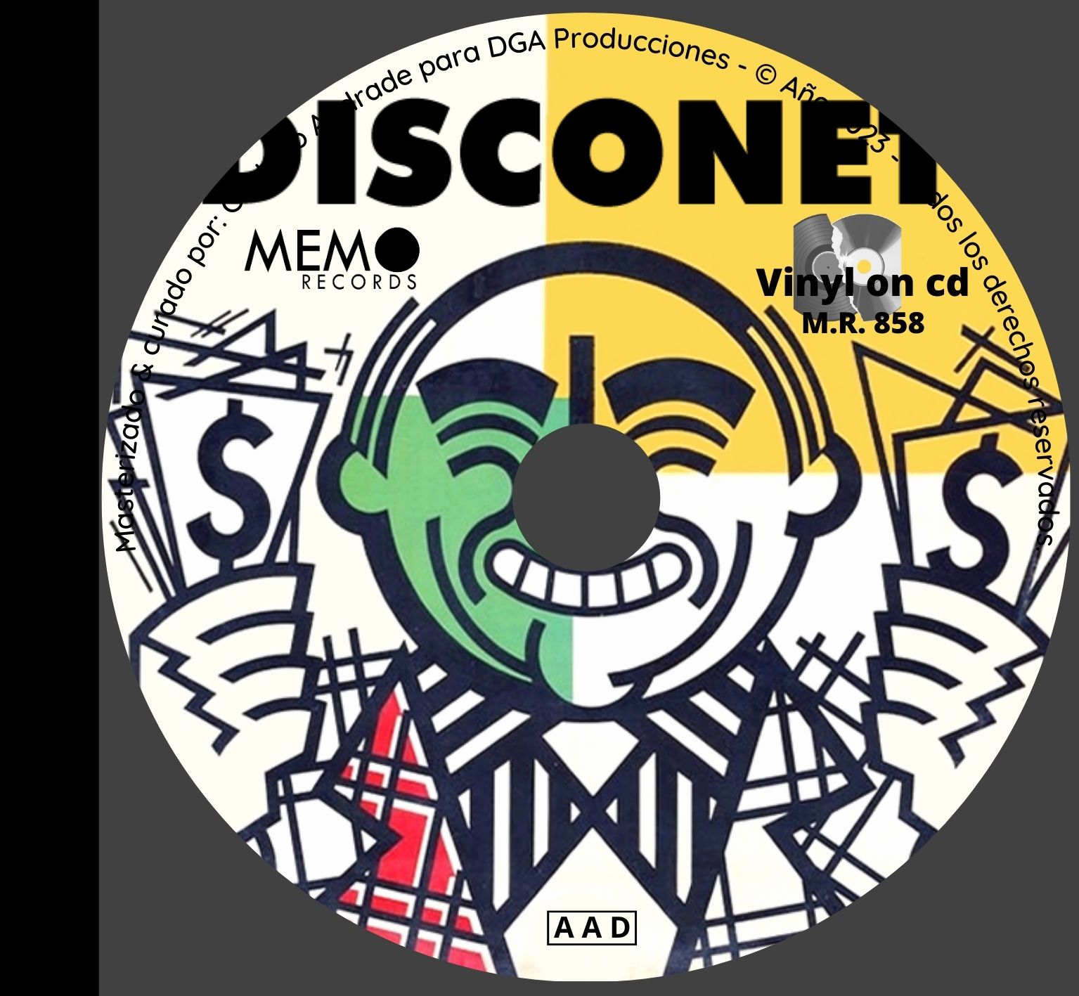 "Portada cd del disco Disconet bolichero argentino"