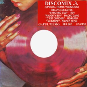 "Portada delantera del Discomix 3 bolichero argentino"