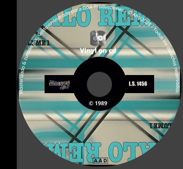 "Cd del álbum Italo Remix de la discografía Gapul, clásico bolichero argentino"