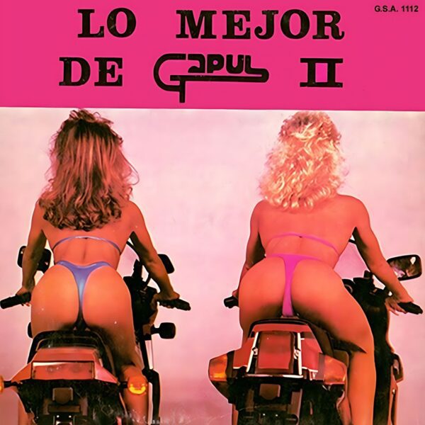 "Portada delantera del disco Lo mejor de gapul vol.2 bolichero argentino"