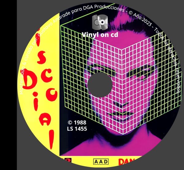 "Cd del álbum Disco Dial vol.2 de la discografía Gapul, clásico bolichero argentino"