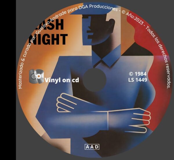 "Cd del álbum Flash Night de la discografía Gapul, clásico bolichero argentino"