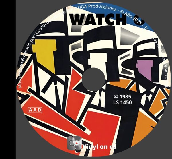 "Cd del álbum Watch Out de la discografía Gapul, clásico bolichero argentino"
