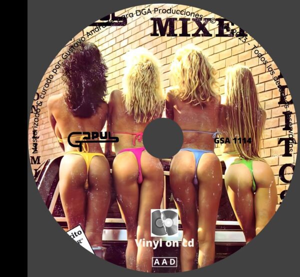 "Portada cd del disco Mixer ineditos vol.1 bolichero argentino"