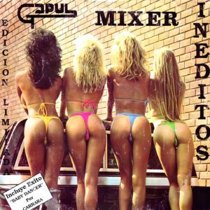 "Portada delantera del disco Mixer ineditos vol.1 bolichero argentino"