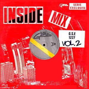 "Portada delantera del disco Inside Mix vol.2 bolichero argentino"