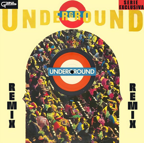 "Portada delantera del disco Underground remix vol.1 bolichero argentino"