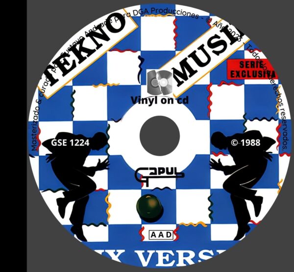 "Portada cd del disco Tekno Musik bolichero argentino"