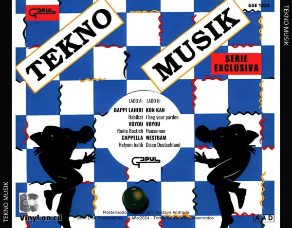 "Portada trasera del disco Tekno Musik bolichero argentino"