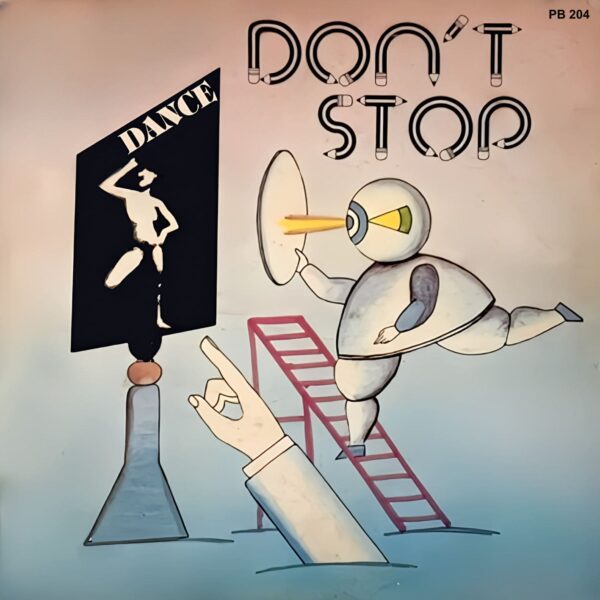 "Portada delantera del disco Dont Stop bolichero argentino"