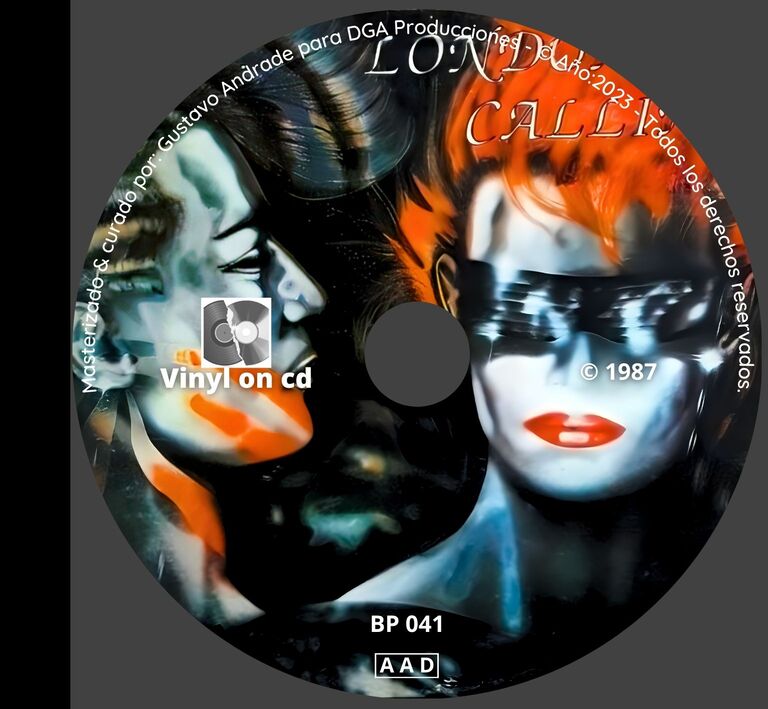 Portada cd del álbum London Calling del sello Gapul