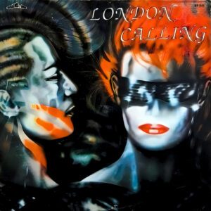 Portada delantera del álbum London Calling del sello gapul