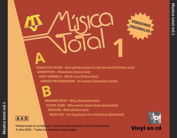 MUSICA TOTAL VOL.1 - Imagen 3