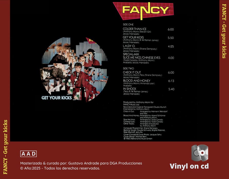 FANCY - Get Your Kicks - Imagen 3