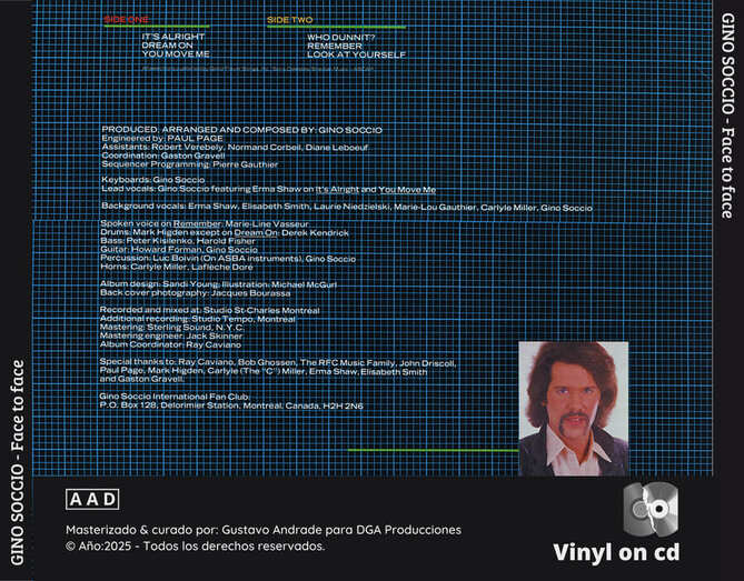GINO SOCCIO - Face To Face - Imagen 3