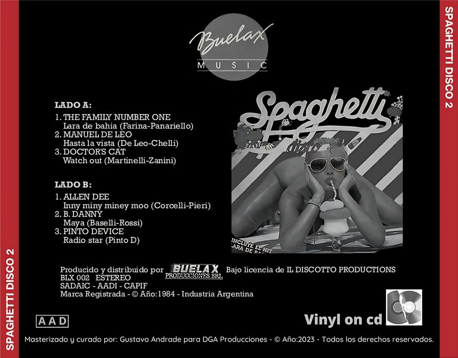 SPAGHETTI DISCO 2 - Imagen 2