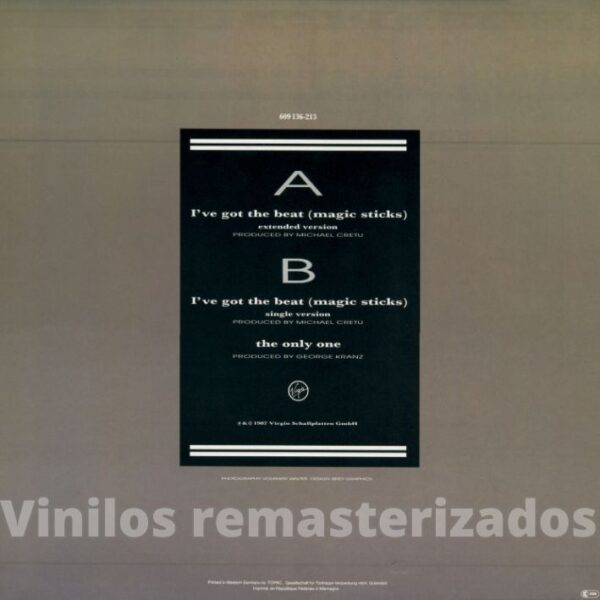 George Kranz -  I've Got The Beat - Imagen 2