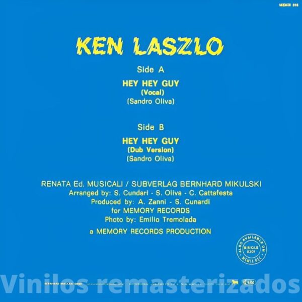 Ken Laszlo - Hey Hey Guy - Imagen 2
