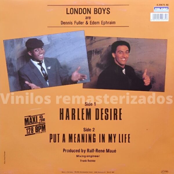 London Boys - Harlem Desire - Imagen 2