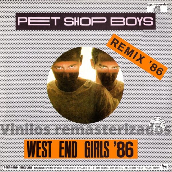 Pet Shop Boys - West End Girls '86 - Imagen 2