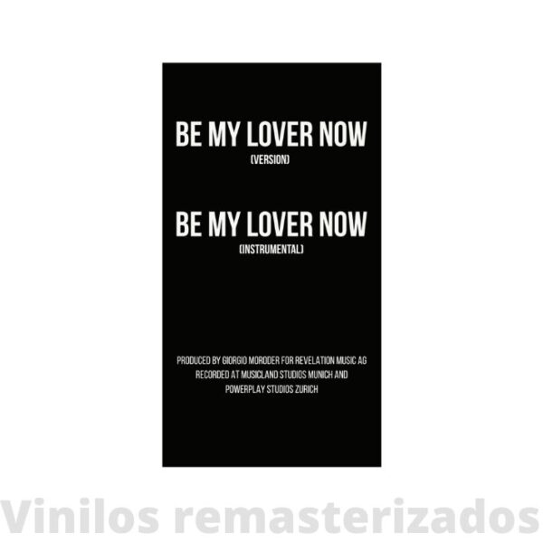 Philip Oakey & Giorgio Moroder - Be My Lover Now - Imagen 2