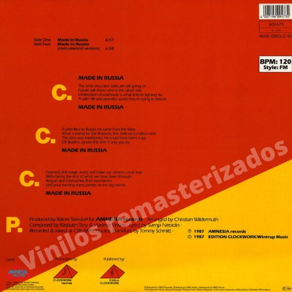 C.C.C.P. - Made In Russia - Imagen 2