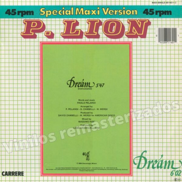 P. Lion - Dream - Imagen 2