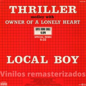 Local Boy - Thriller Medley With Owner Of A Lonely Heart