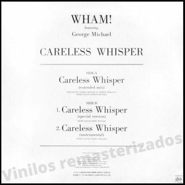 Wham! Feat. George Michael - Careless Whisper - Imagen 2
