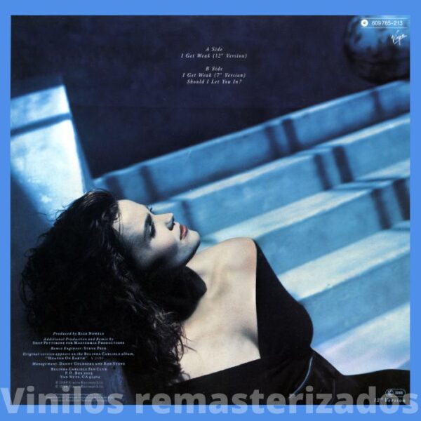 Belinda Carlisle - I Get Weak - Imagen 2