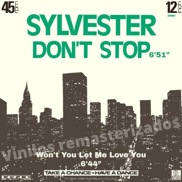 Sylvester - Don't Stop - Imagen 2