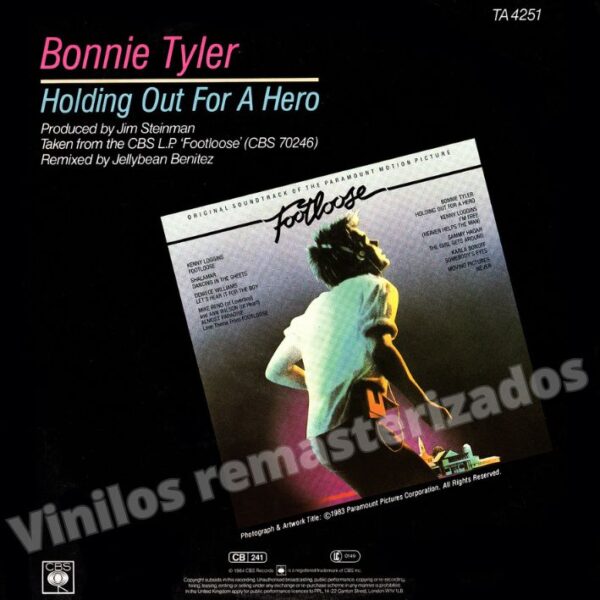 Bonnie Tyler – Holding Out For A Hero - Imagen 2