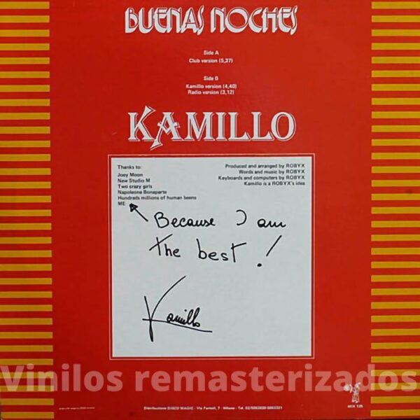Kamillo - Buenas Noches - Imagen 2