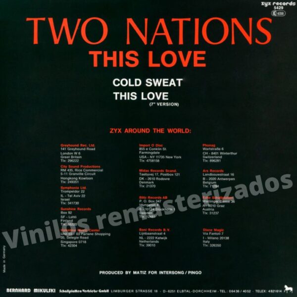 Two Nations - This Love - Imagen 2