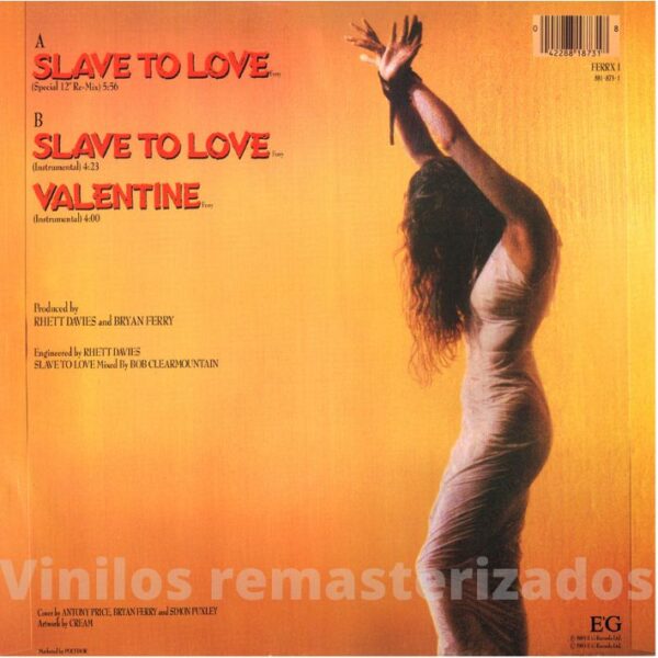 Bryan Ferry - Slave to Love - Imagen 2